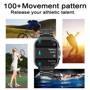 TWS 2-in-1 With Headset Smart Watch Bluetooth Call Men Watch GPS Track SmartWatch Heart Rate Monitor Play Music Watch